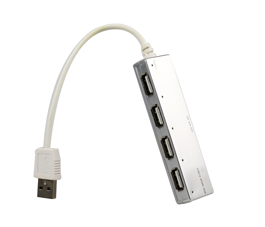 H246 USB 2.0 4 Ports Hub with Switch